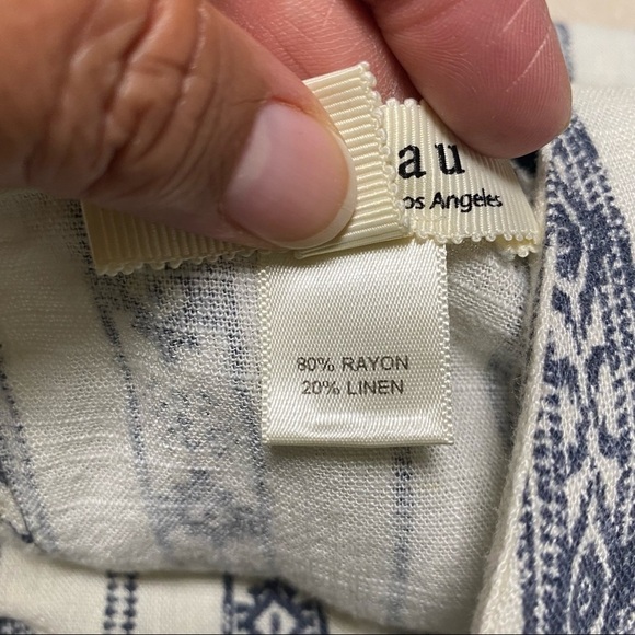 Monteau Bohemian Wide leg Jumpsuit Size Medium - Picture 10 of 12